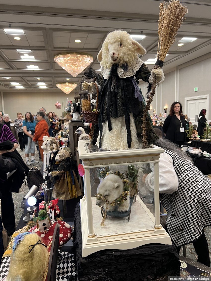 Выставка авторских кукол и мишек тедди в Филадельфии