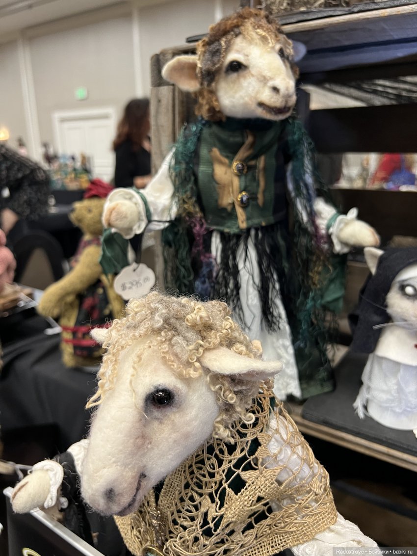 Выставка авторских кукол и мишек тедди в Филадельфии