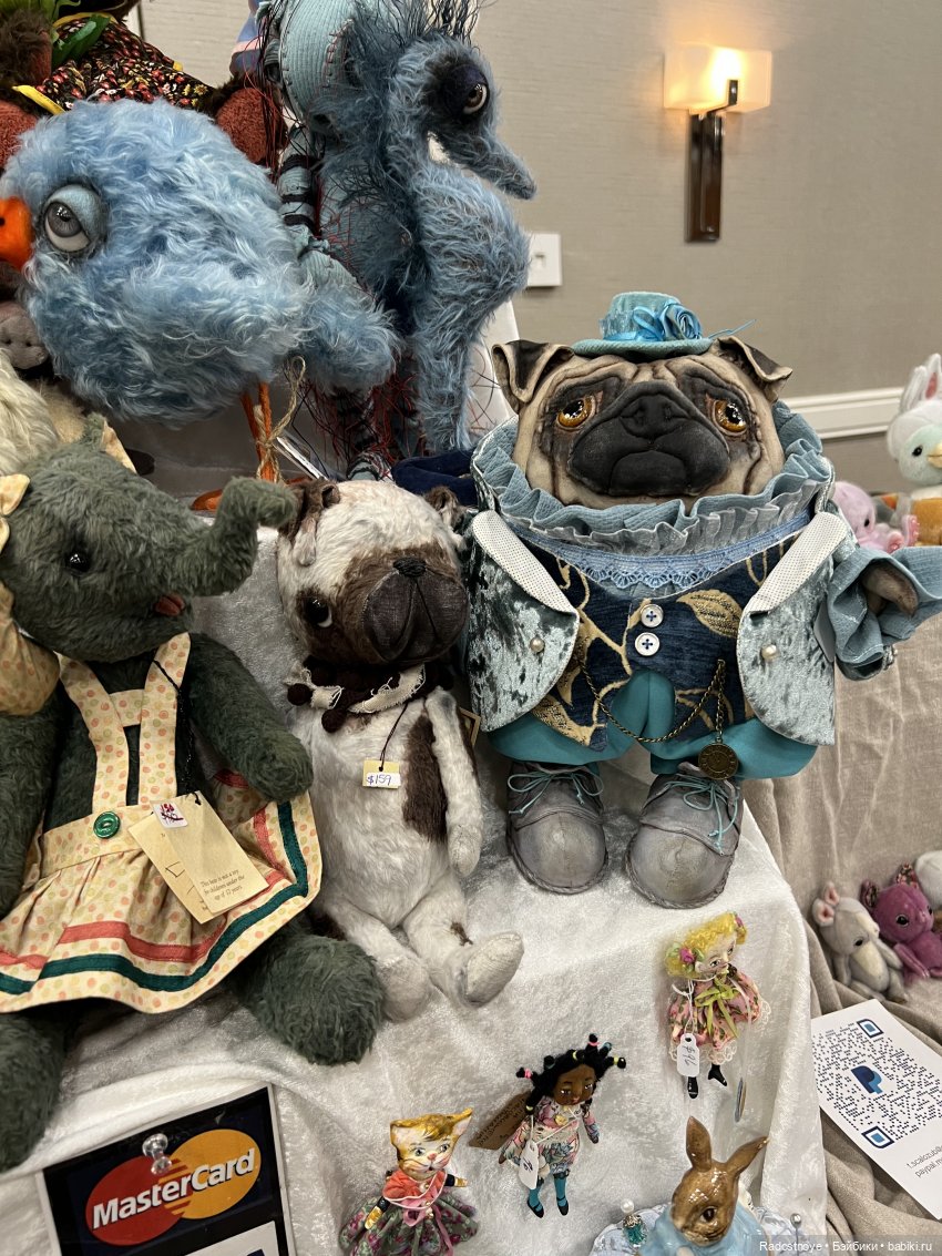 Выставка авторских кукол и мишек тедди в Филадельфии