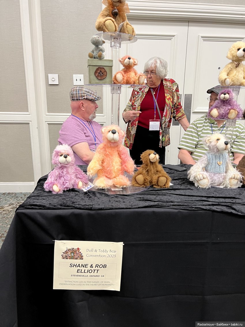 Выставка авторских кукол и мишек тедди в Филадельфии