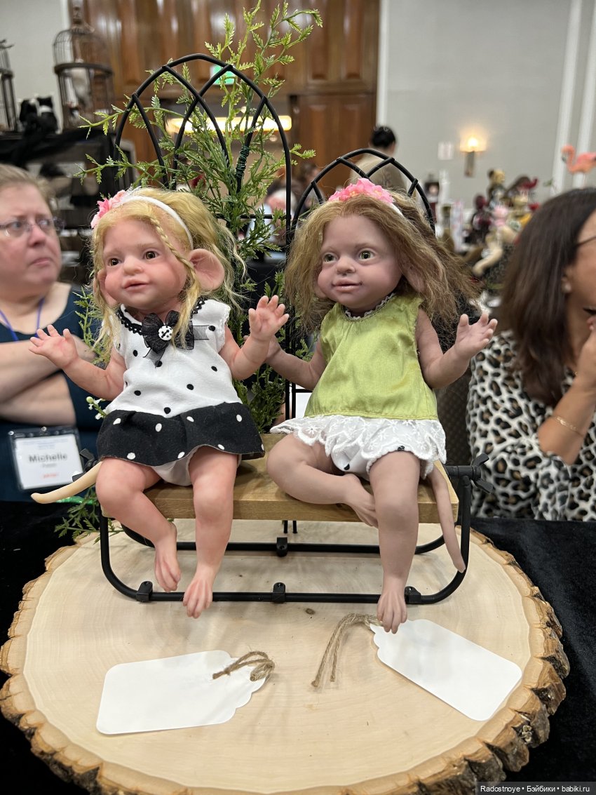 Выставка авторских кукол и мишек тедди в Филадельфии