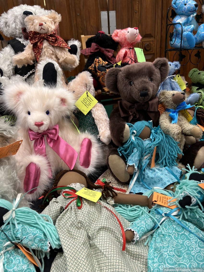 Выставка авторских кукол и мишек тедди в Филадельфии