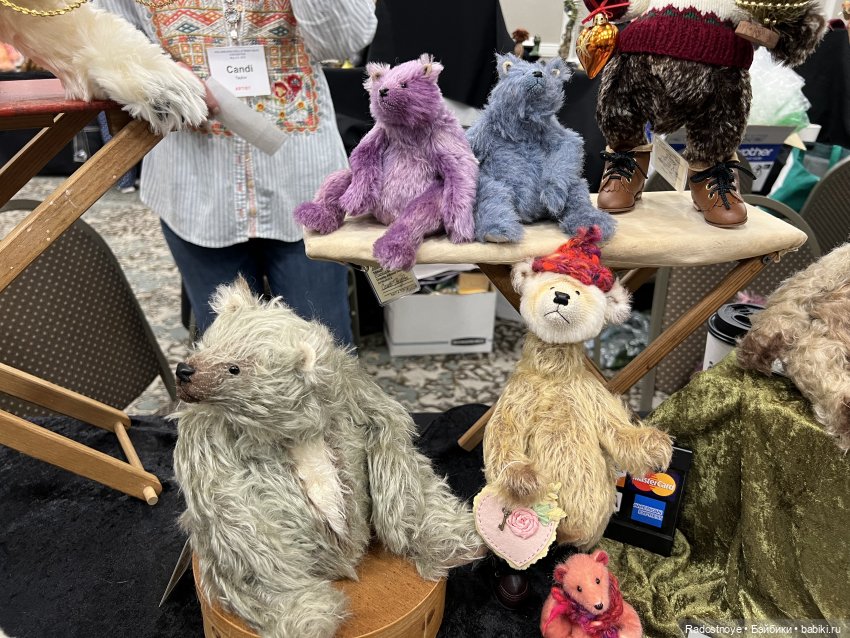Выставка авторских кукол и мишек тедди в Филадельфии