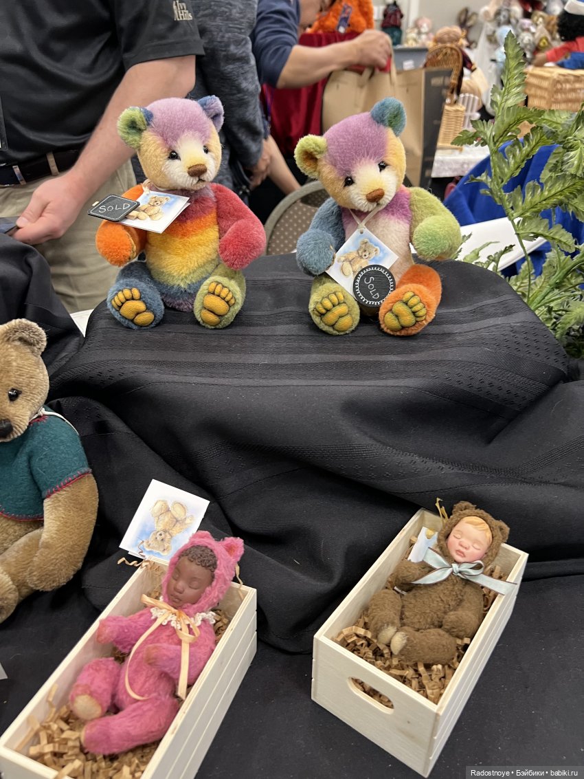 Выставка авторских кукол и мишек тедди в Филадельфии