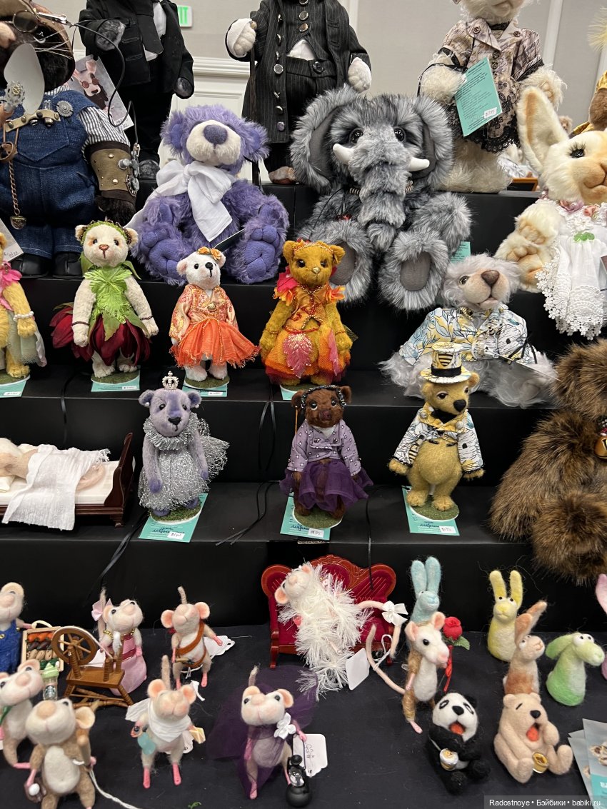 Выставка авторских кукол и мишек тедди в Филадельфии