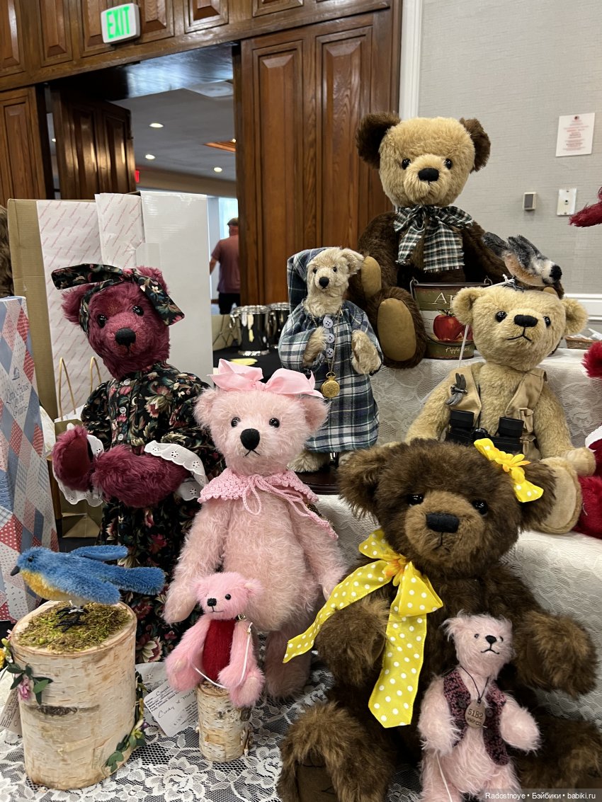 Выставка авторских кукол и мишек тедди в Филадельфии