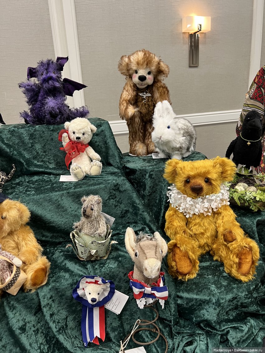 Выставка авторских кукол и мишек тедди в Филадельфии