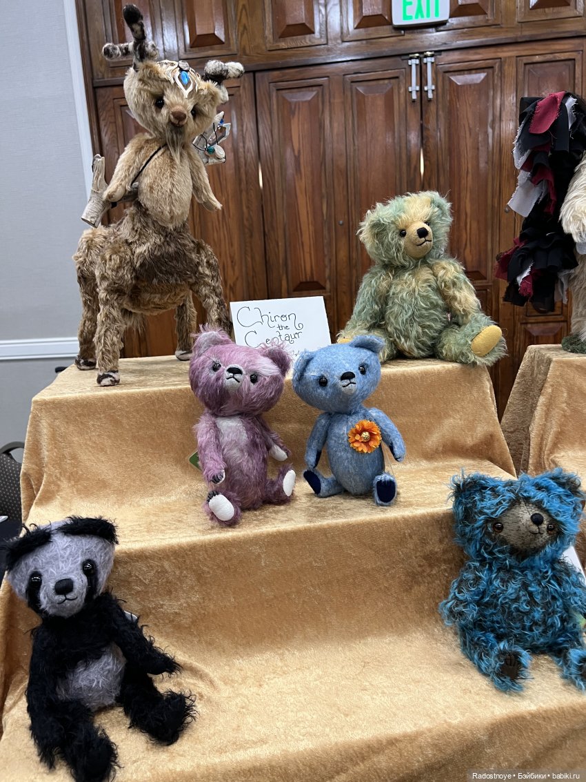 Выставка авторских кукол и мишек тедди в Филадельфии