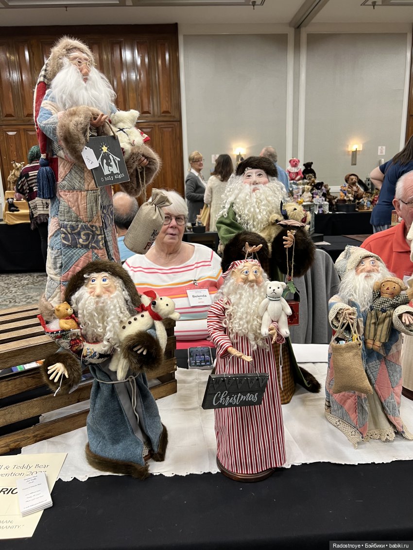 Выставка авторских кукол и мишек тедди в Филадельфии