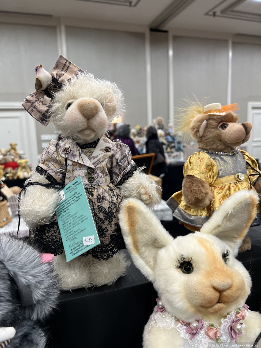 Выставка авторских кукол и мишек тедди в Филадельфии