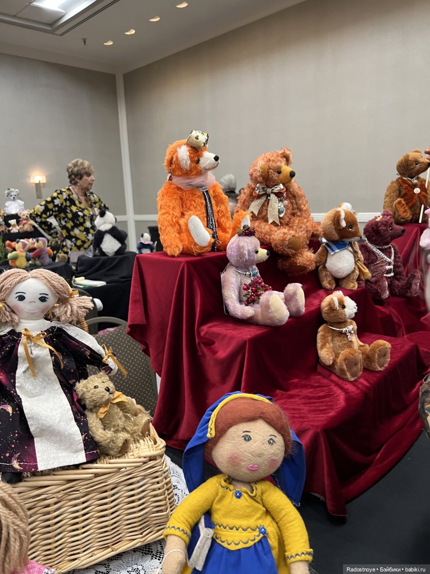 Выставка авторских кукол и мишек тедди в Филадельфии