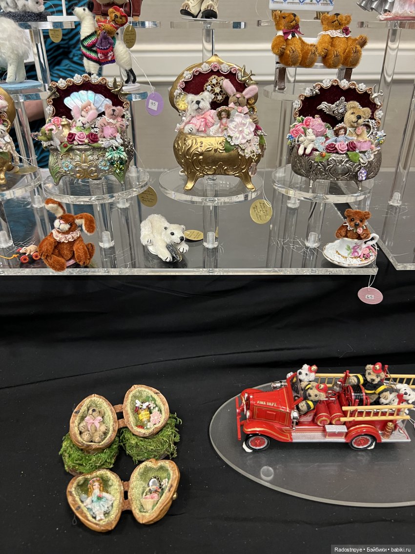 Выставка авторских кукол и мишек тедди в Филадельфии