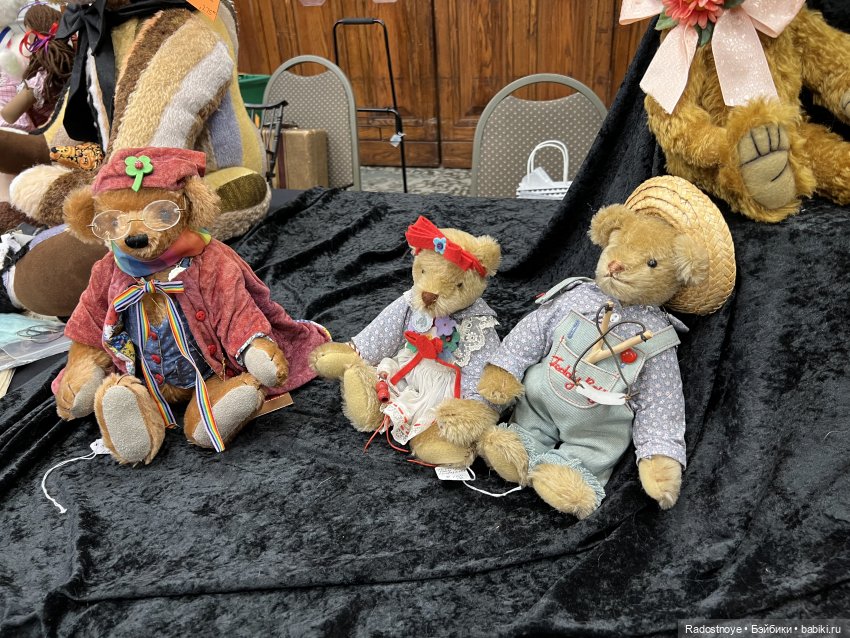 Выставка авторских кукол и мишек тедди в Филадельфии