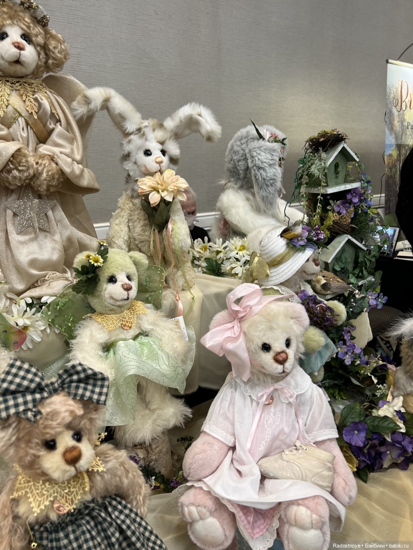 Выставка авторских кукол и мишек тедди в Филадельфии