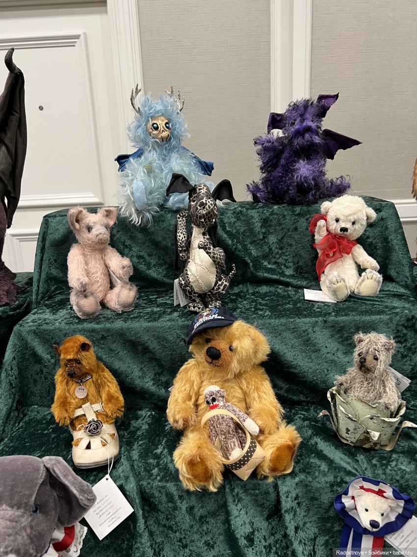 Выставка авторских кукол и мишек тедди в Филадельфии