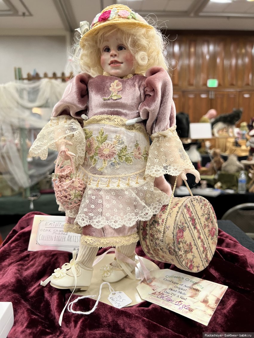 Выставка авторских кукол и мишек тедди в Филадельфии