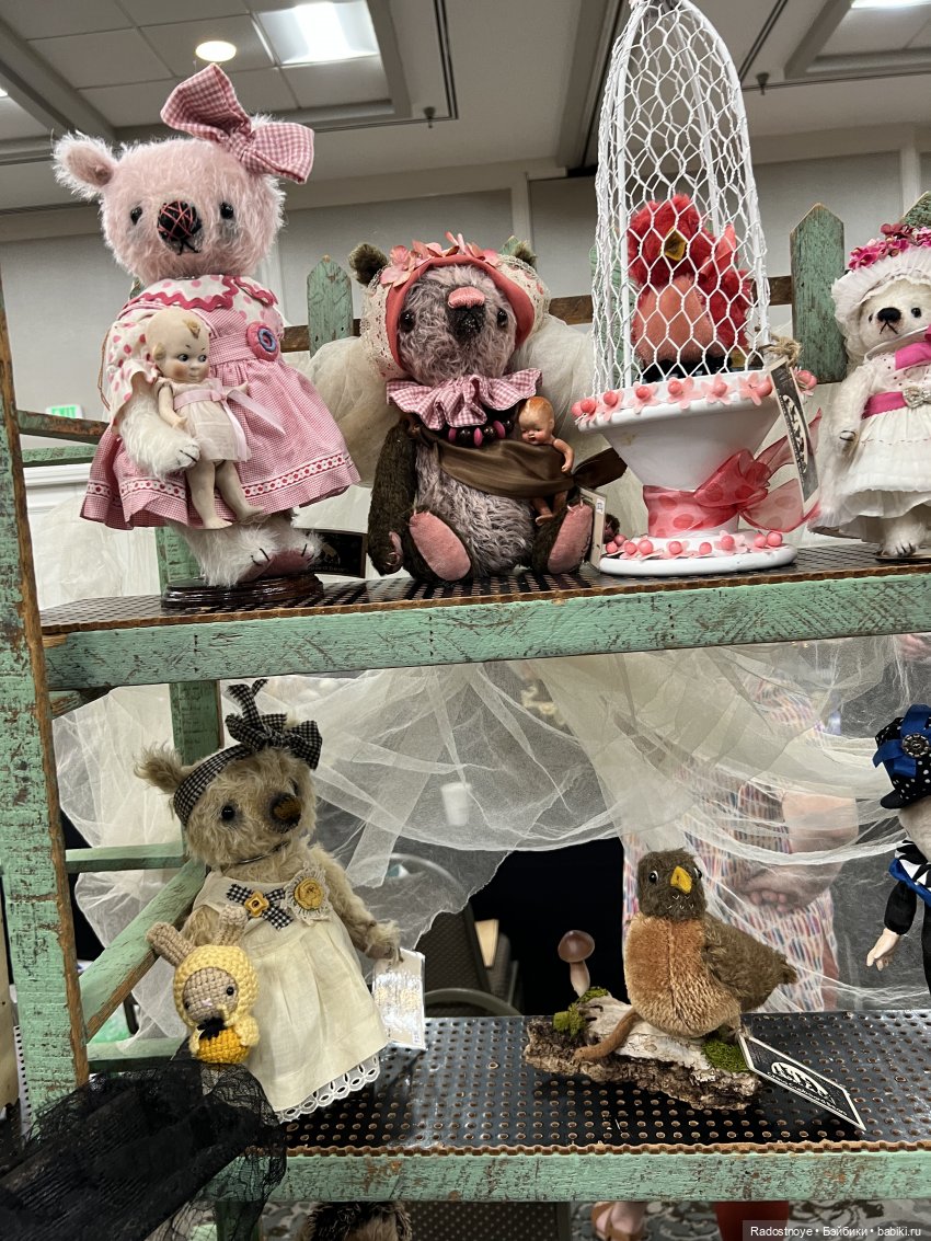 Выставка авторских кукол и мишек тедди в Филадельфии