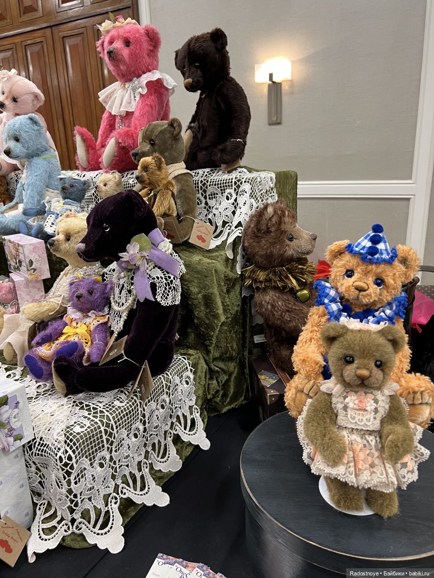 Выставка авторских кукол и мишек тедди в Филадельфии