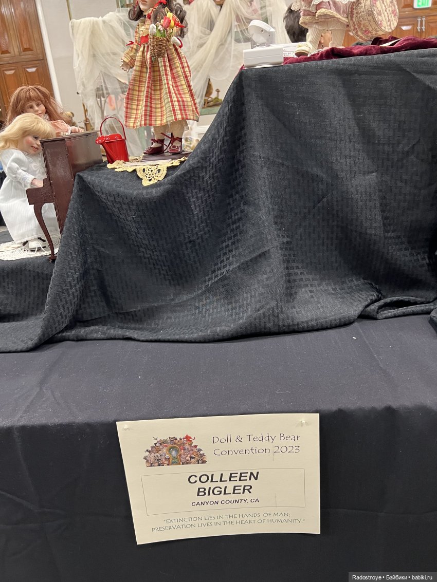 Выставка авторских кукол и мишек тедди в Филадельфии