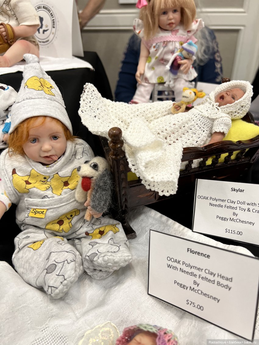 Выставка авторских кукол и мишек тедди в Филадельфии