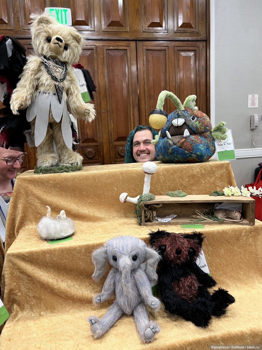 Выставка авторских кукол и мишек тедди в Филадельфии