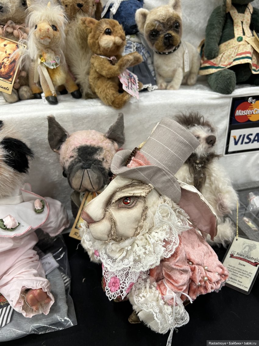Выставка авторских кукол и мишек тедди в Филадельфии