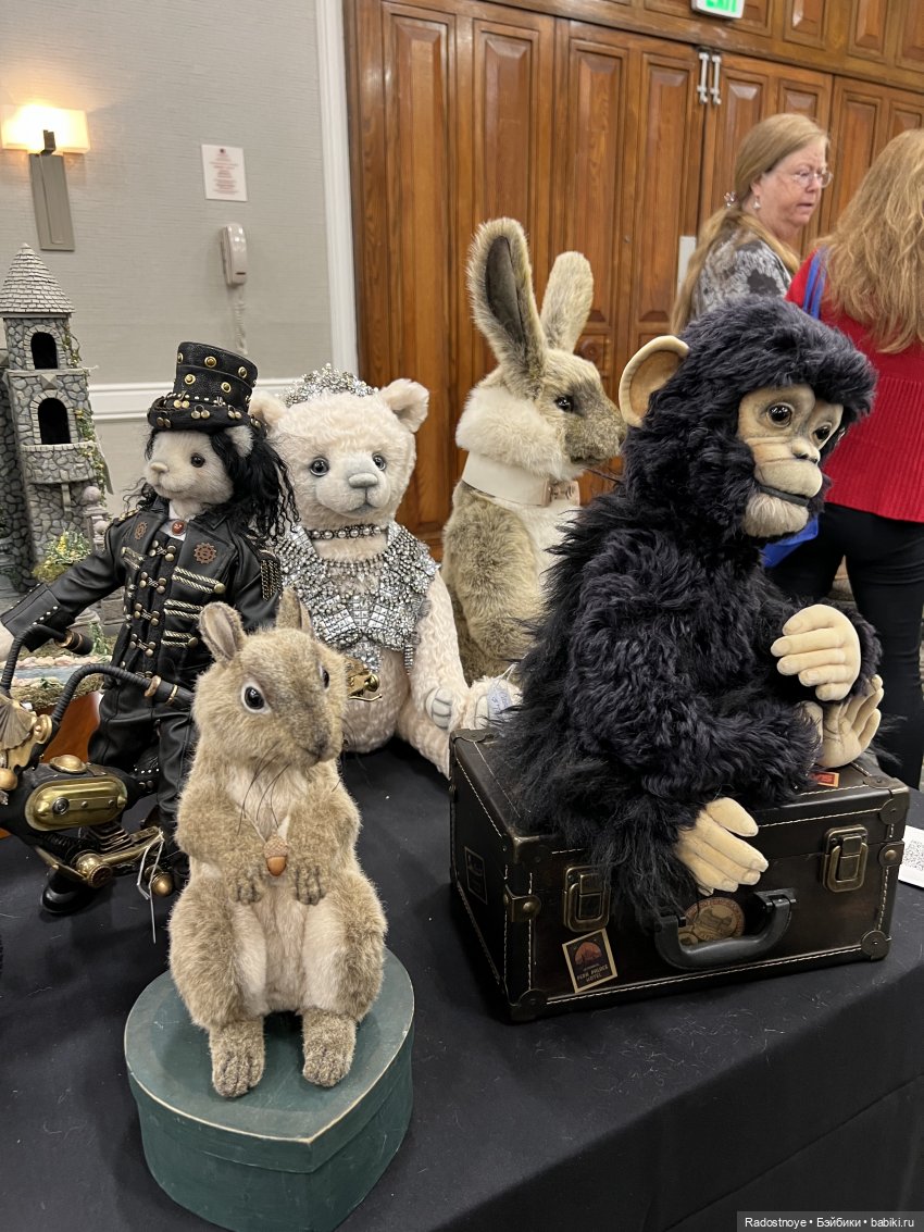 Выставка авторских кукол и мишек тедди в Филадельфии