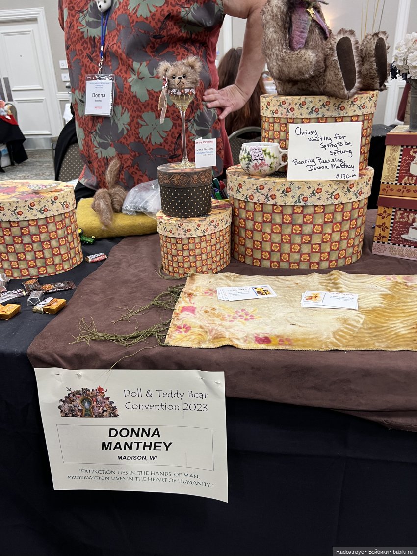 Выставка авторских кукол и мишек тедди в Филадельфии