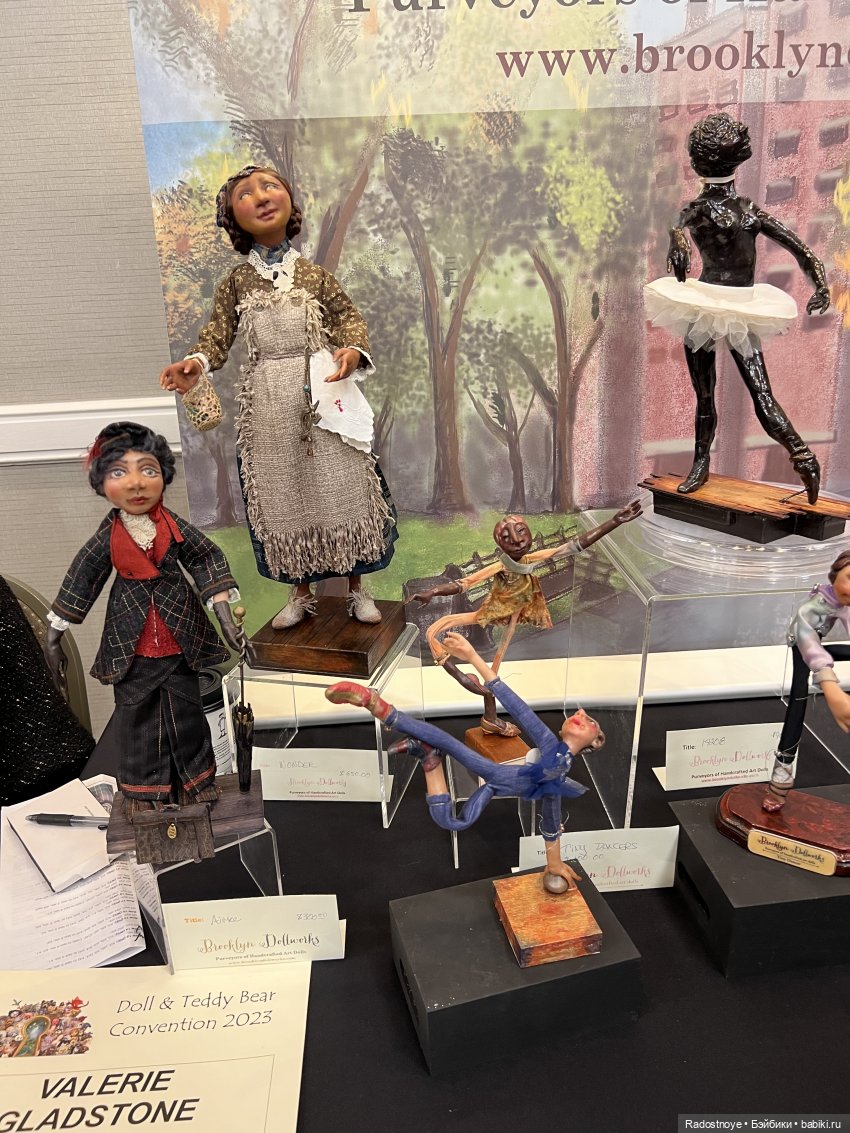 Выставка авторских кукол и мишек тедди в Филадельфии