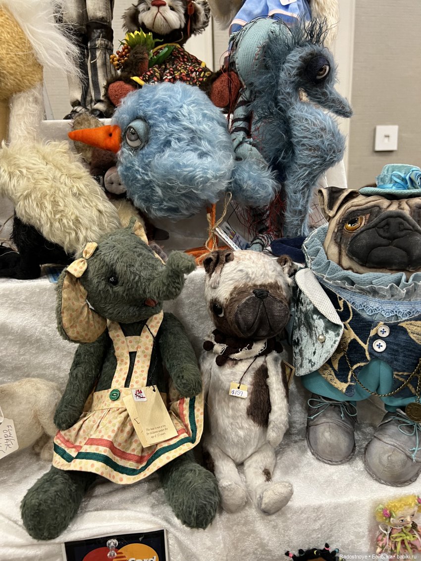 Выставка авторских кукол и мишек тедди в Филадельфии