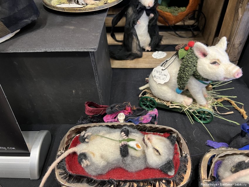 Выставка авторских кукол и мишек тедди в Филадельфии