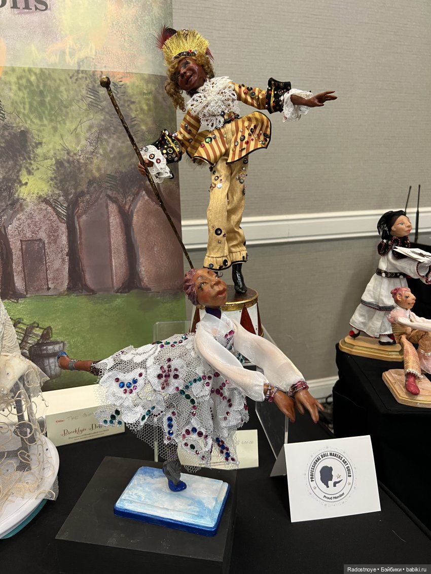 Выставка авторских кукол и мишек тедди в Филадельфии