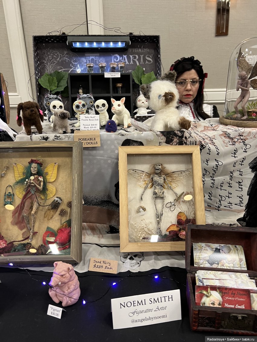 Выставка авторских кукол и мишек тедди в Филадельфии
