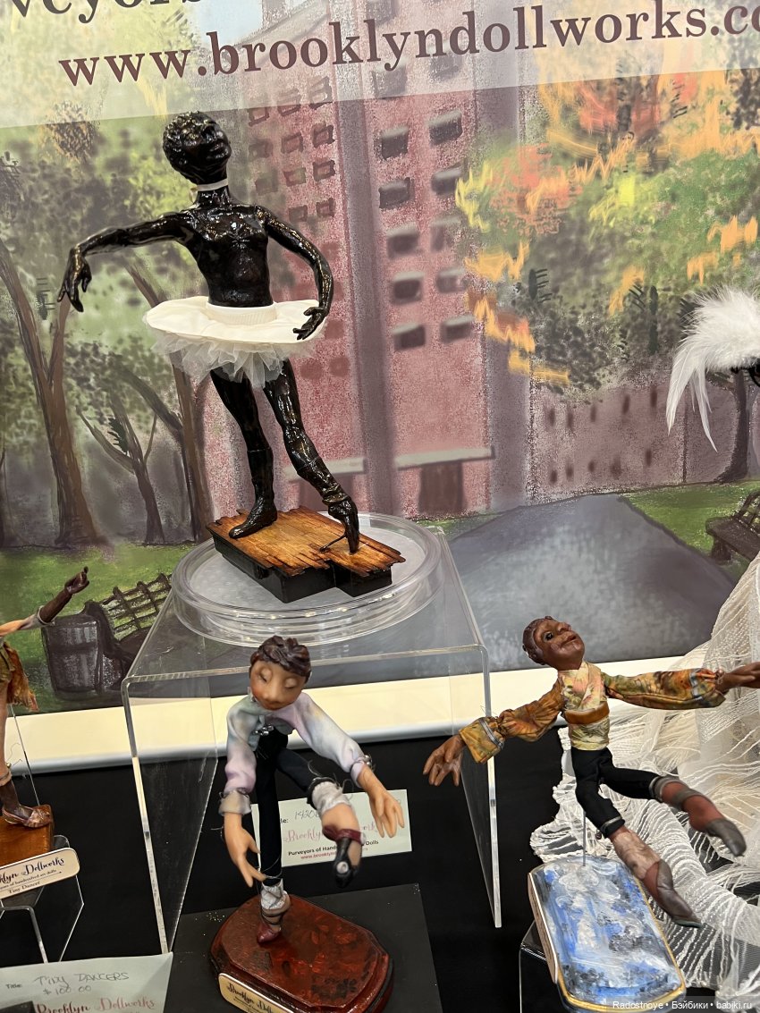 Выставка авторских кукол и мишек тедди в Филадельфии