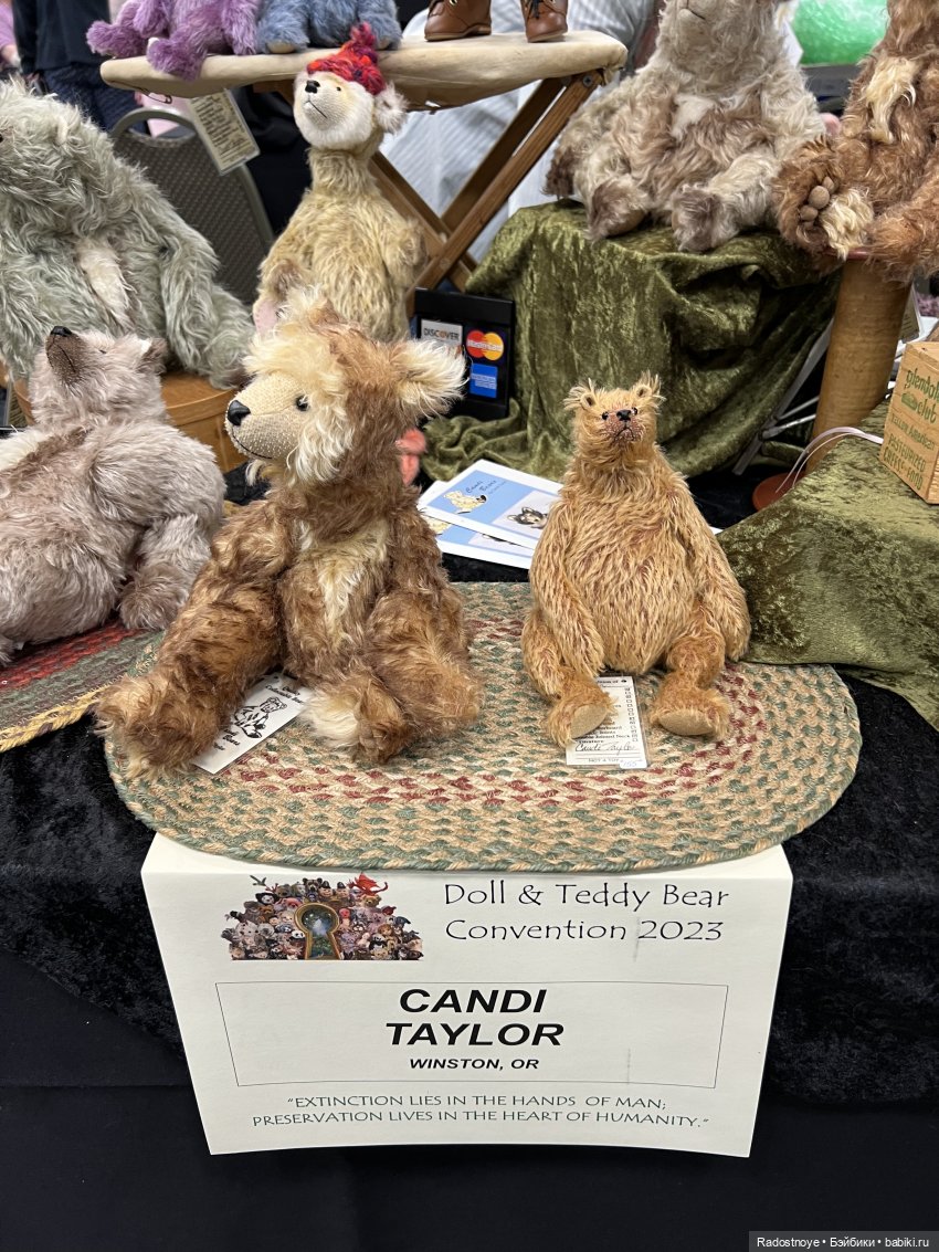 Выставка авторских кукол и мишек тедди в Филадельфии