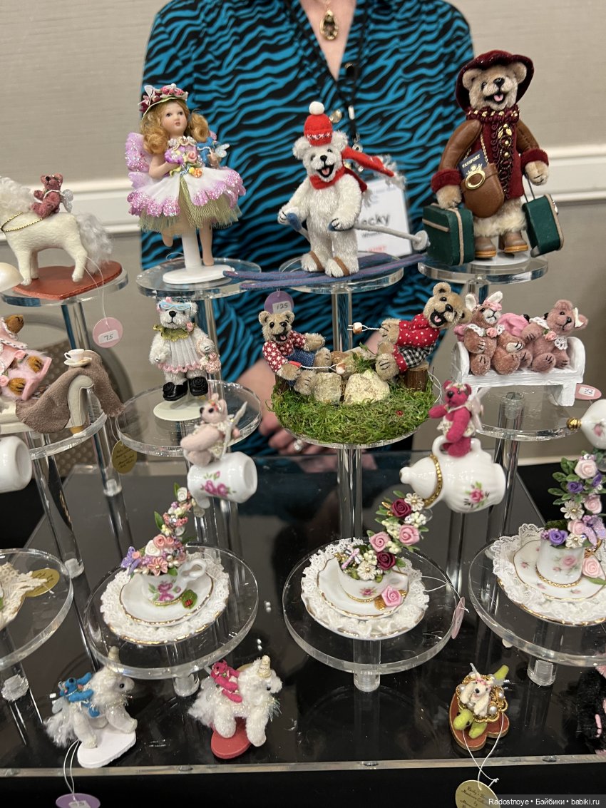 Выставка авторских кукол и мишек тедди в Филадельфии