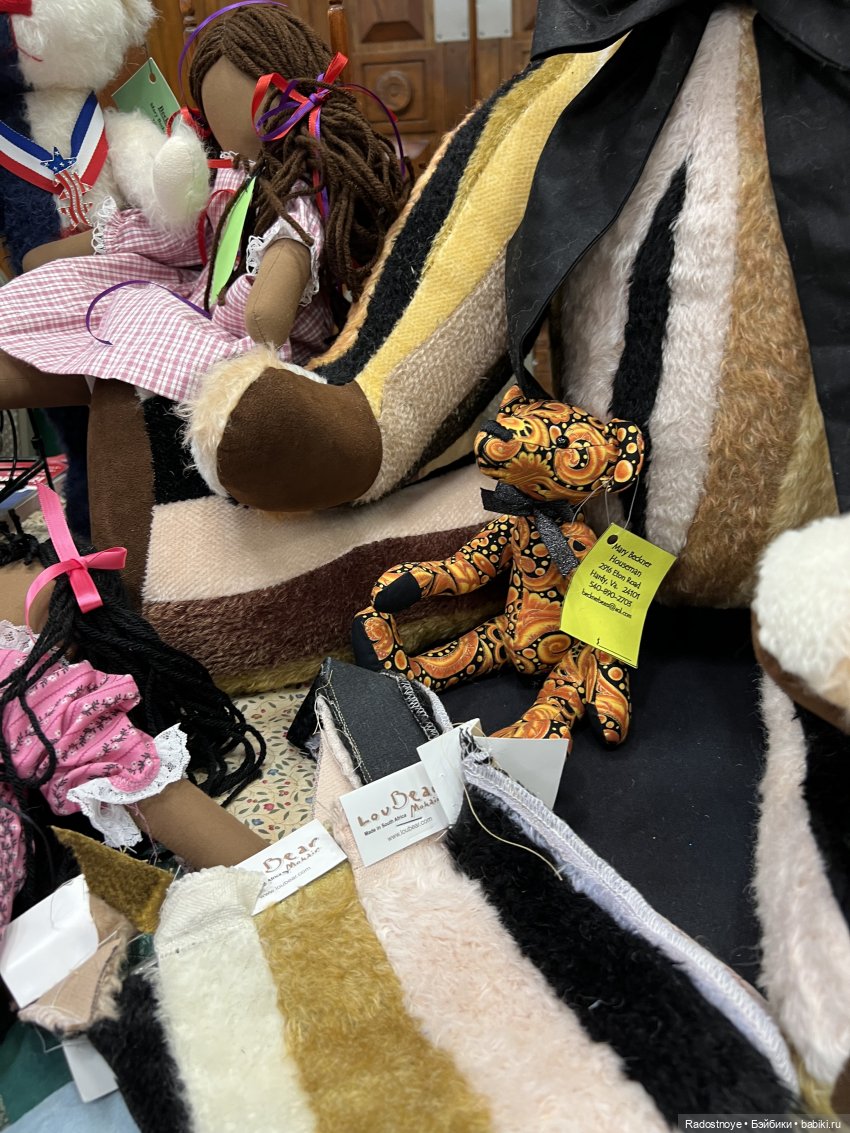 Выставка авторских кукол и мишек тедди в Филадельфии