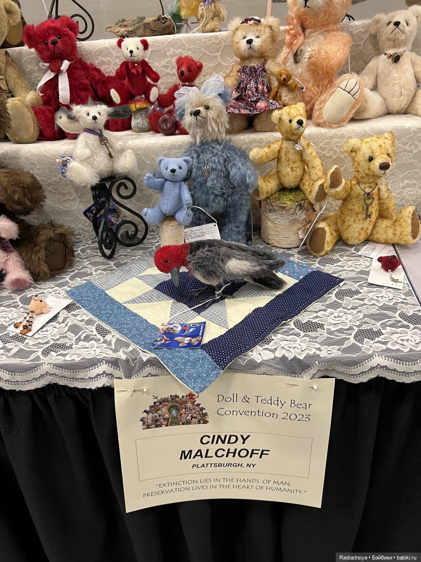 Выставка авторских кукол и мишек тедди в Филадельфии