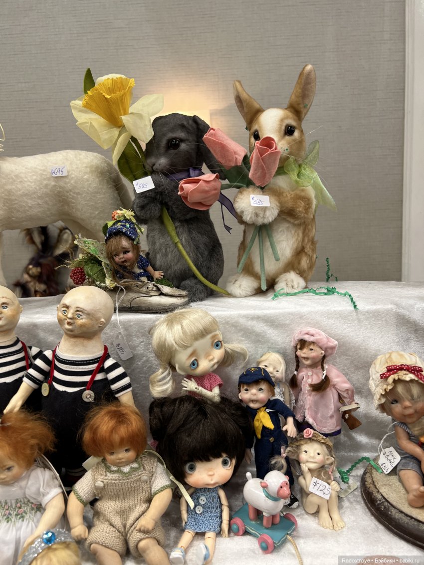 Выставка авторских кукол и мишек тедди в Филадельфии