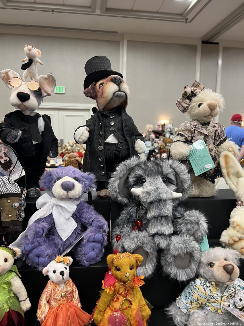 Выставка авторских кукол и мишек тедди в Филадельфии