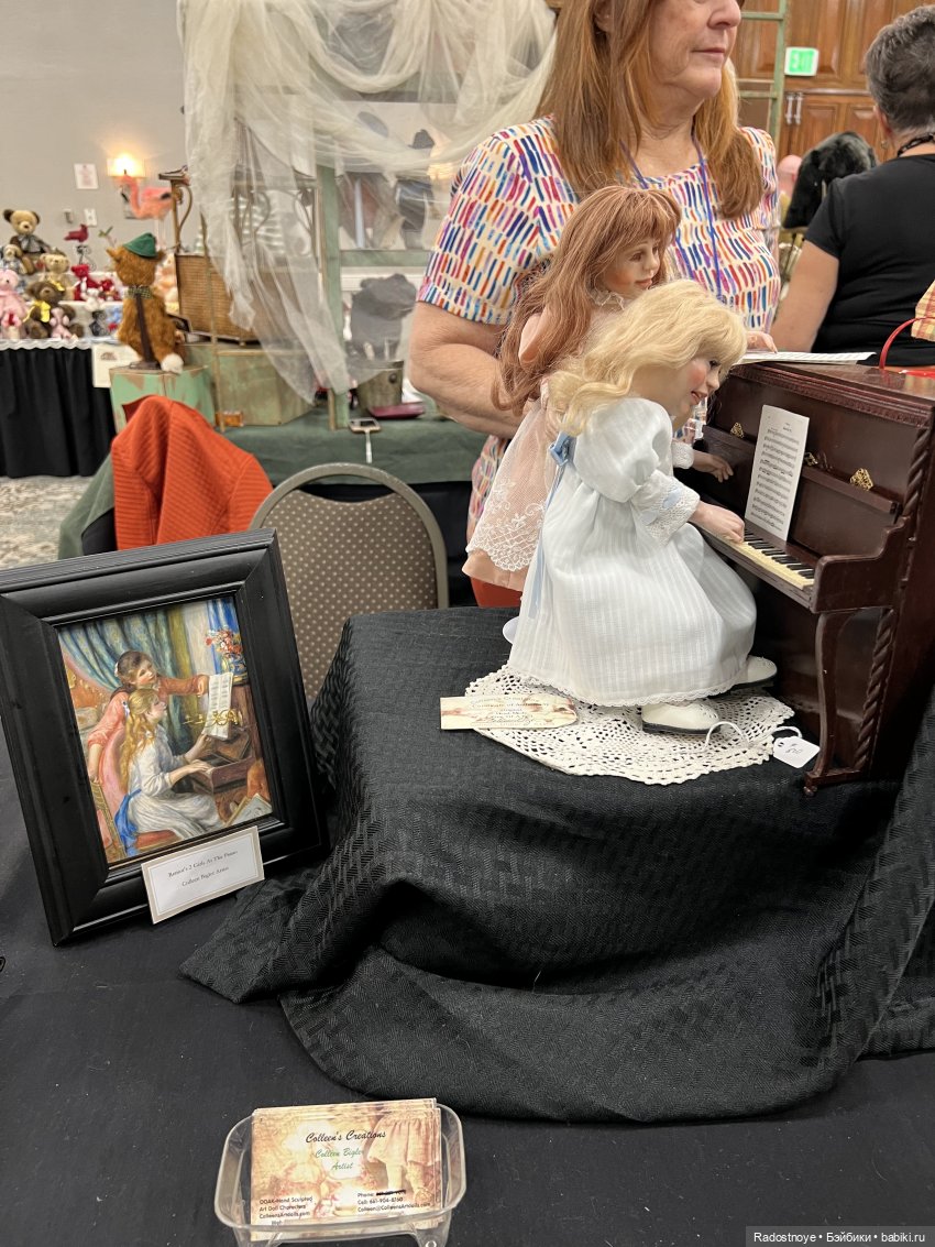 Выставка авторских кукол и мишек тедди в Филадельфии