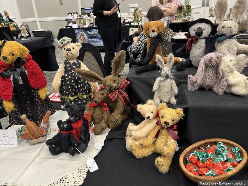 Выставка авторских кукол и мишек тедди в Филадельфии