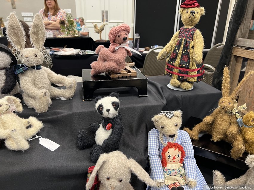 Выставка авторских кукол и мишек тедди в Филадельфии