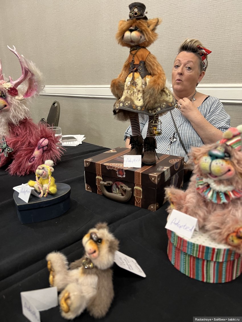 Выставка авторских кукол и мишек тедди в Филадельфии