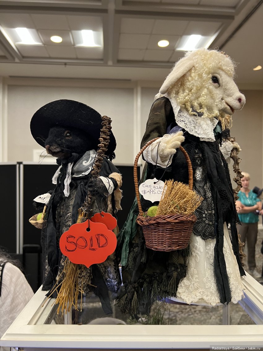 Выставка авторских кукол и мишек тедди в Филадельфии