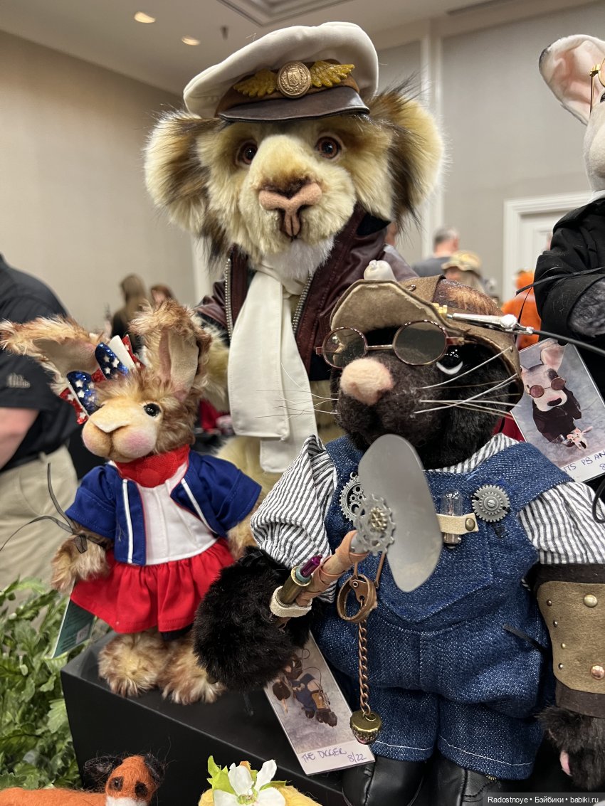 Выставка авторских кукол и мишек тедди в Филадельфии