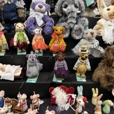 Выставка авторских кукол и  мишек тедди в Филадельфии