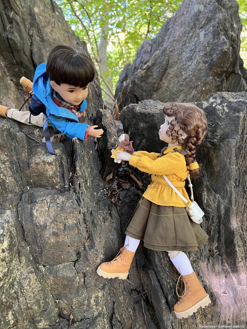 Корделия и Рассел - исследователи и путешественники | Бэйбики Корделия и Рассел - исследователи и путешественники