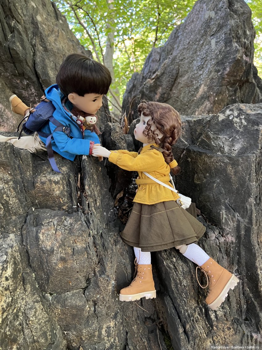 Корделия и Рассел - исследователи и путешественники | Бэйбики Корделия и Рассел - исследователи и путешественники