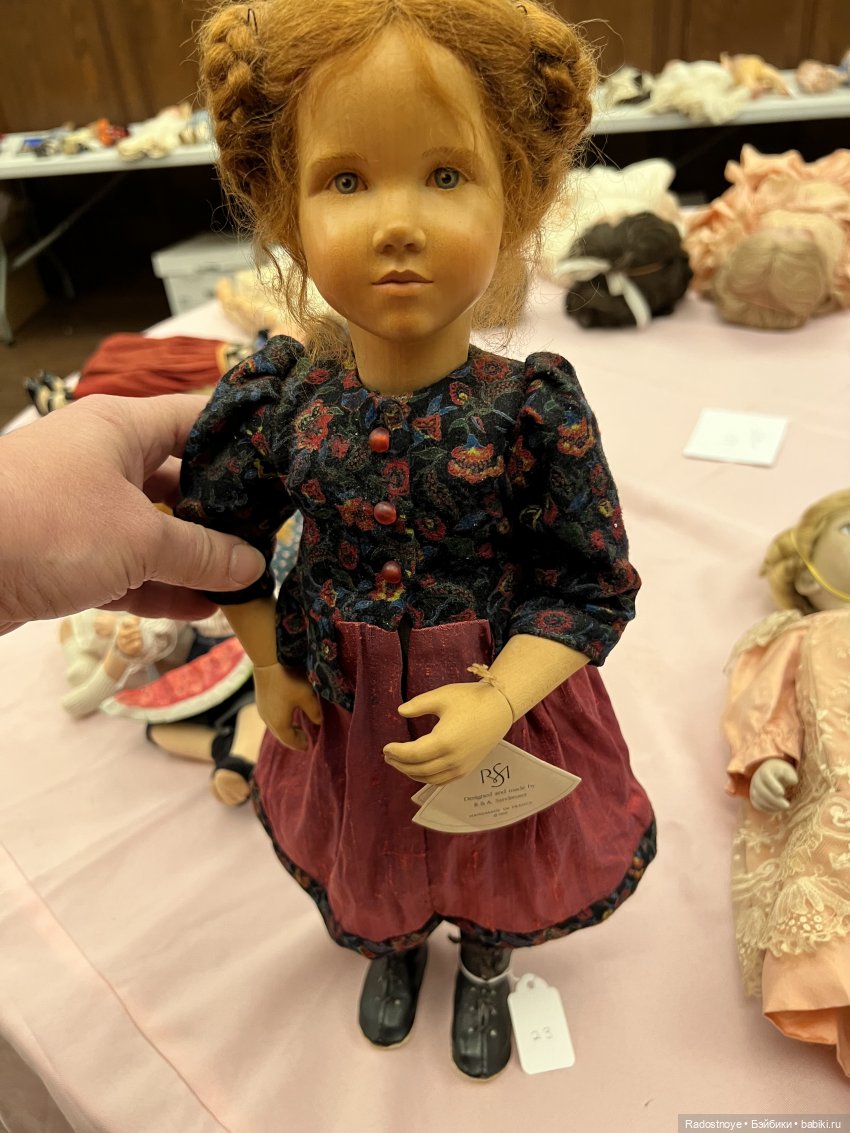 Первый опыт участия в живом аукционе антикварных и винтажных кукол (фото 6)